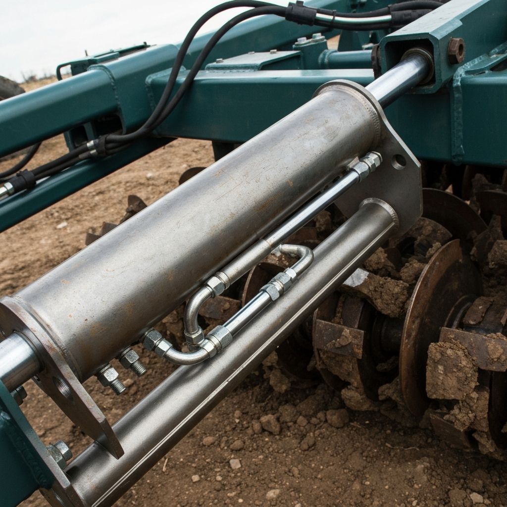 Plough Turning Cylinder